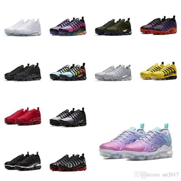 

tn plus running shoes mens womens triple black all white pink blue red green trainers outdoor sports sneakers us 5.5-11