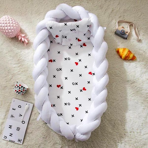 

discount cartoon baby bedding cot bumper cotton bed customize kit around (bumpers+pillow ) sets