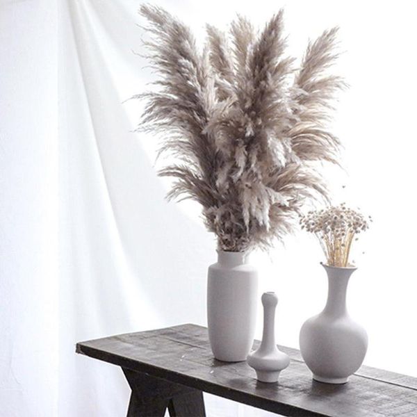 

reed fake flower pole pography scene wedding home living room furnishings decoration flowers nordic decorative & wreaths