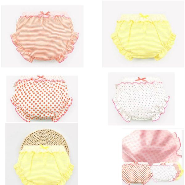 

styles cute stripe dots ruffle panties kids girl infant baby cotton underwear for 0-2t children gifts, Camo