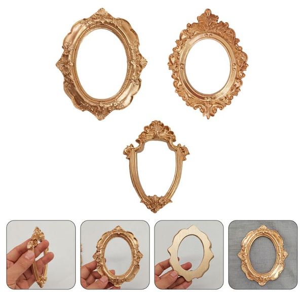 

frames 3pcs po shooting props delicate resin frame adornment exquisite decor