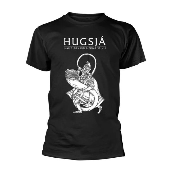 

ivar bjornson einar selvik hugsja official t-shirt men unisex, White;black