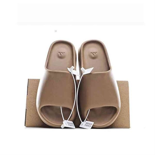 

fashion brand slippers foam men super great quality runner outdoor basketball football soccer sneakers sports sandal summer bedroom party 8t, Black