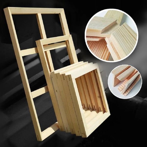 

frames canvas frame wooden po oil painting diamond wall art diy poster drop