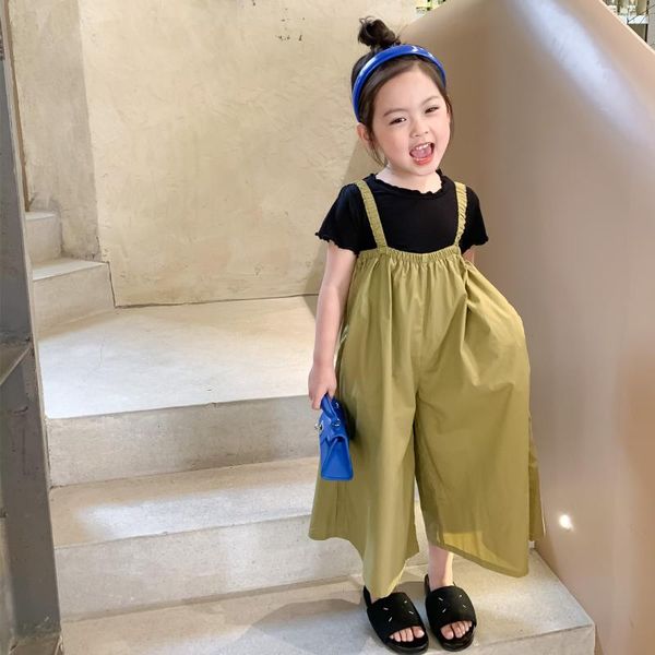 

summer arrival girls fashion overalls kids jumpsuit girl jumpsuits, Blue