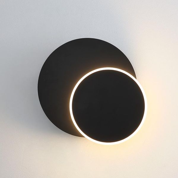 

indoor wall lamp aluminum acrylic light bedroom lamps living room aisle corridor lighting rotating sconce