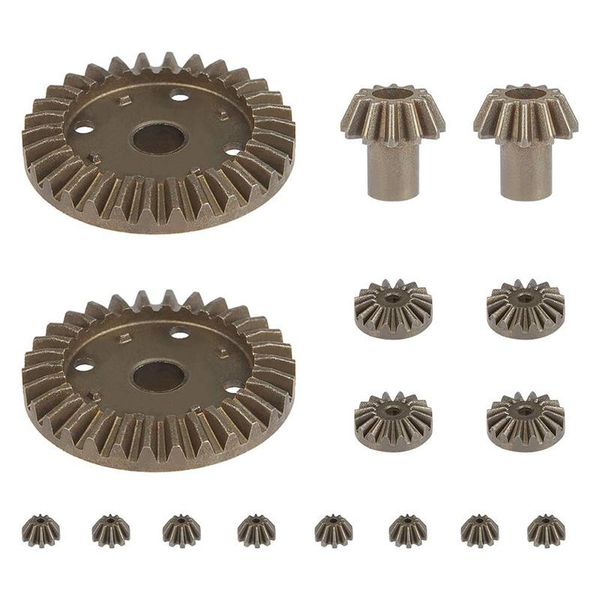 

golf training aids upgrade metal gear 30t 16t 10t differential driving gears for wltoys 144001 12428 12429 12423 rc car spare parts