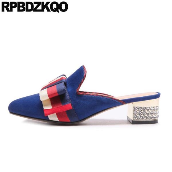 

dress shoes square toe embroidered embroidery 2021 chunky black thick blue suede women red bee sandals low heels brand pumps ladies