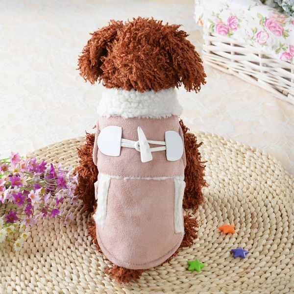 

dog apparel 2021 pet winter clothes coat puppy cat warm motorcycle vest clothing small chihuahua abrigo autumn boutique
