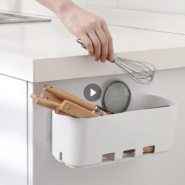 

kitchen storage & organization wall mounted organizer box drawer type retractable holder cabinet charging multifunction stand
