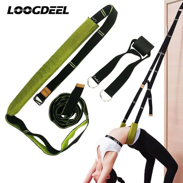 

flexibility stretching leg stretcher strap for ballet cheer dance gymnastics trainer comfort design yoga stretch belt resistance bands