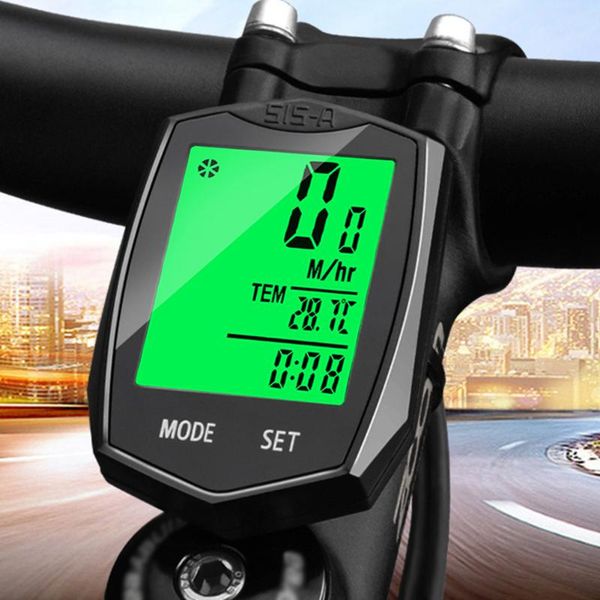 

bike computers sport led backlight touch control multifunctional satch waterproof outdoor magnetic absorption cycling easy install wirel
