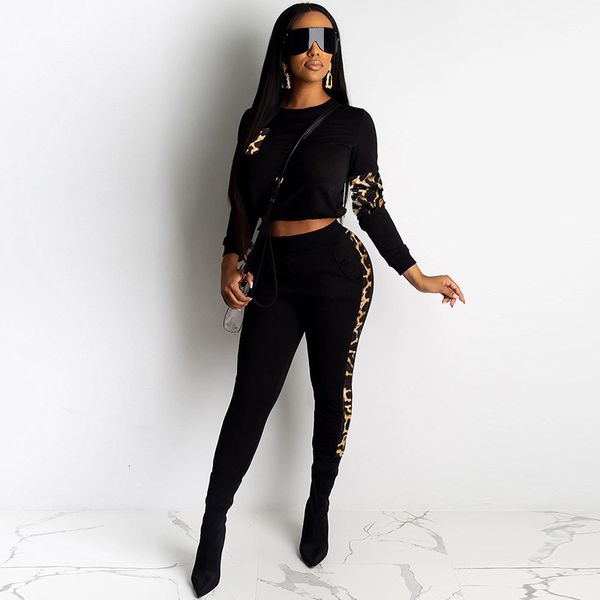 

pant matching of two leopard ensemble print harvest cord training 2 female piece camouflage sweatsuit outfits, White