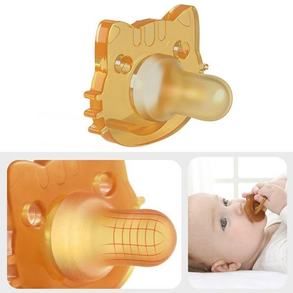 

pacifiers# 1pcs baby pacifier lovely soft silicone nipple food grade round head infant born soother teether