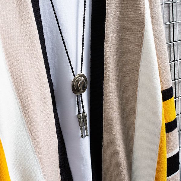

hoodie sweateroat tricot cardigan camisola contrast splicing coat shirt, Black