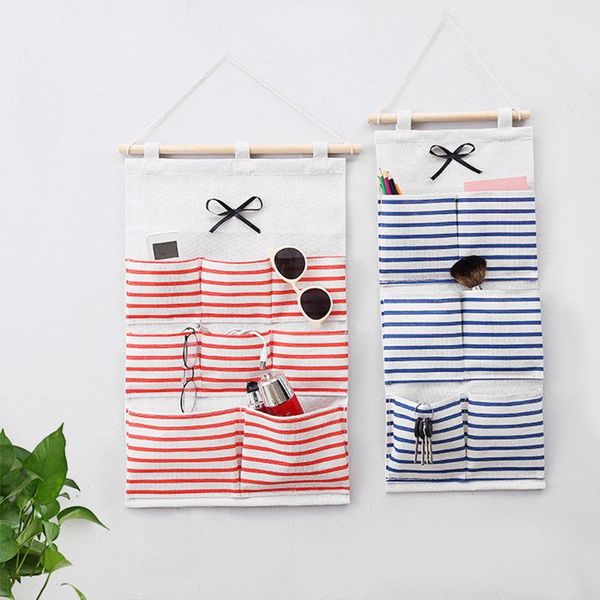 

storage bags wall hanging bag with 6/8 pockets room closet door organizer for bedroom drop