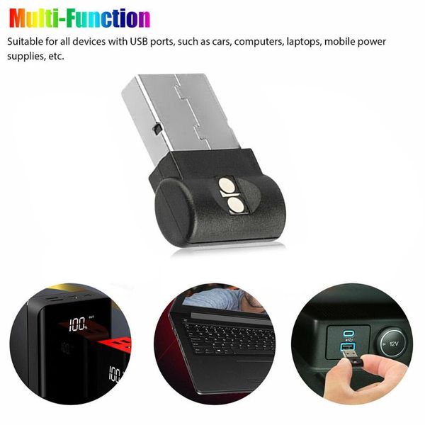 

interior&external lights atmosphere usb car led touch key accessories gradient + constant light