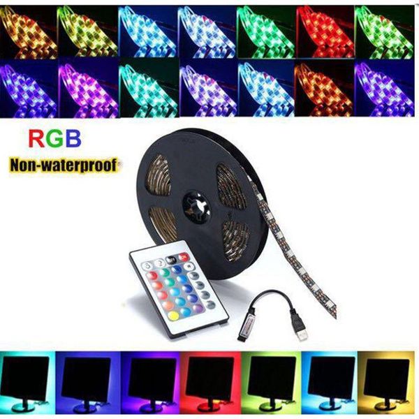 

flexible waterproof led strip lights ir remote controller tape lamp strips