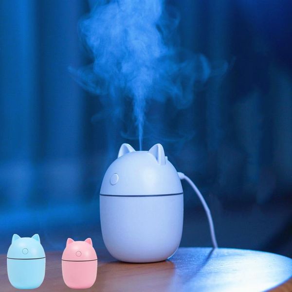 

humidifiers air humidifier aroma essential oil diffuser 220ml with usb plug mini to home spa car mist spray aromatherapy cartoons