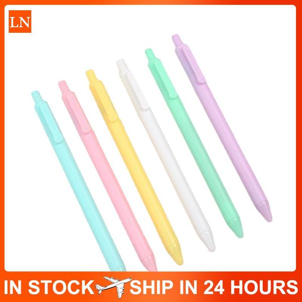 

gel pens 1 piece cute pen creative macaron candy color press office gift school supplies stationery kawaii funny 2021