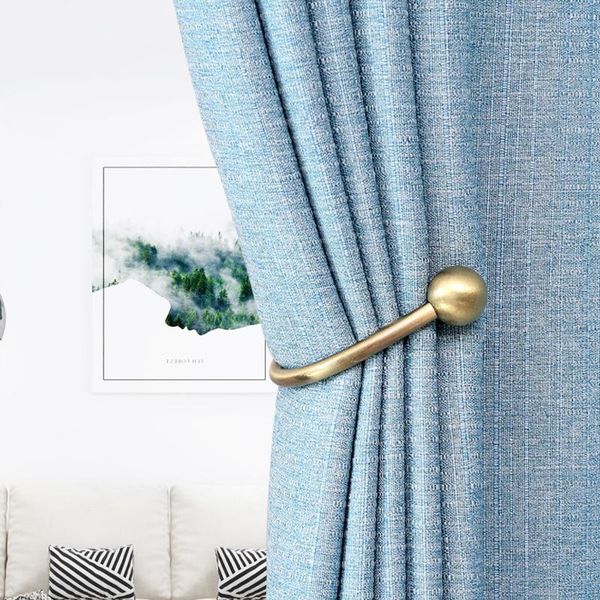 

other home decor 2 pcs curtain hook hanging ball wall zinc alloy modern simple strap u-shaped fixed accessories