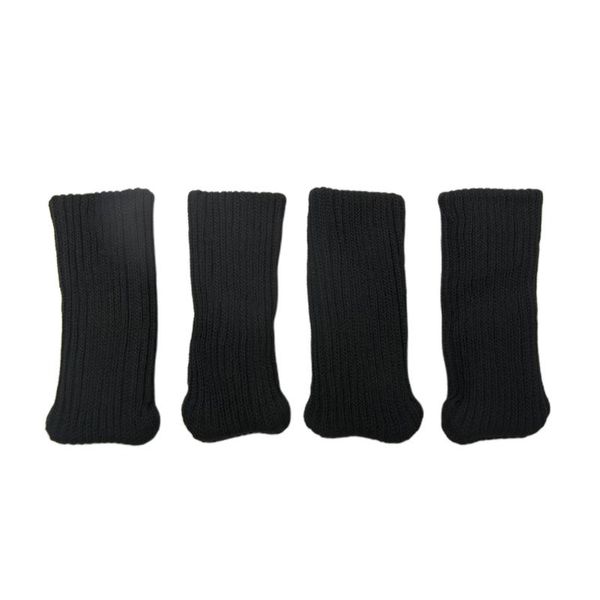 

4pcs furniture feet sleeve anti-slip thicken protector cover chair leg socks table floor protection knitting covers