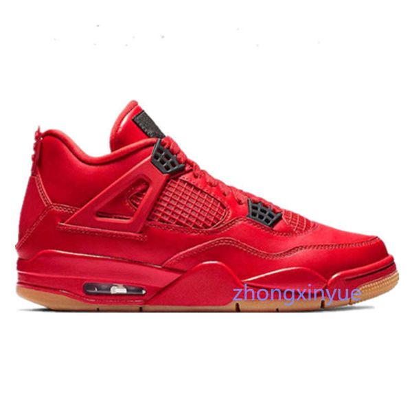 

2021 4 black cement 4s basketball shoes mens dunk from above fire red green glow eminem military blue designer shoe us7-12cuut