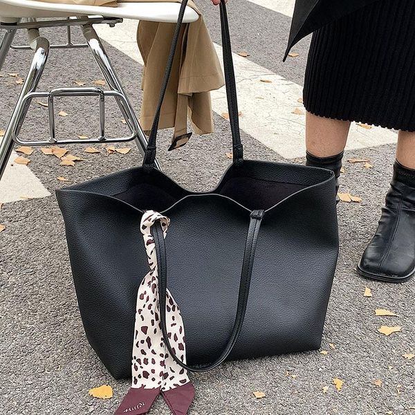 

evening bags vintage women's tote bag large casual shoulder for women 2021 pu leather solid luxury designer female handbags purse