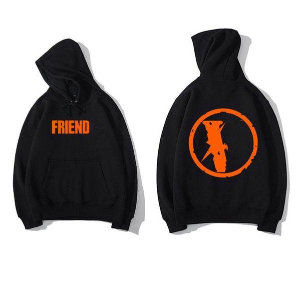 

luxury designer men's hoodie loose women's sweater popular embroidery oil painting arrow print long sleeve, Black