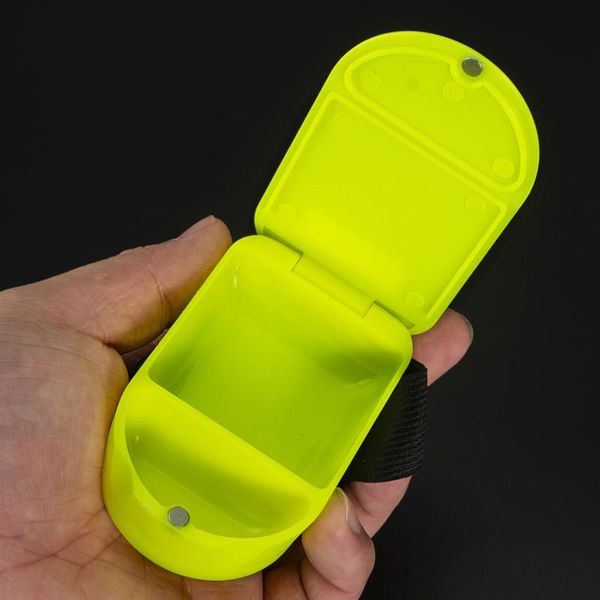 

lure bait box tie flipping storage case portable holder easy to use practical fishing outdoor accessories