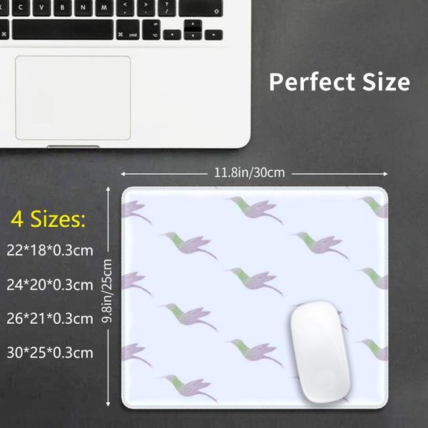 

mouse pads & wrist rests pretty pastel hummingbird sketch pad diy print drawing