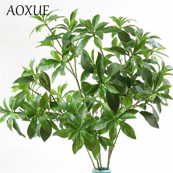 

decorative flowers & wreaths simulation fake flower 105cm 3d feel ma zuimu green leaf artificial plants home living room garden decoration n