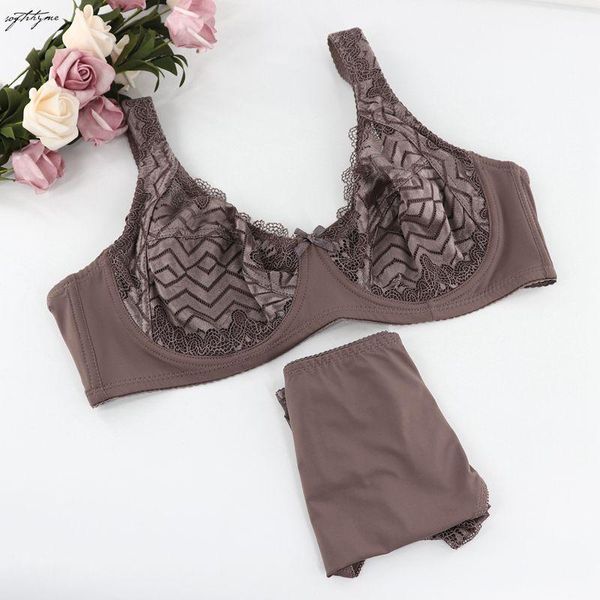 

bras sets softrhyme women lace bra u-shaped beauty back panties lingerie no padding bralette ultrathin briefs female intimates, Red;black