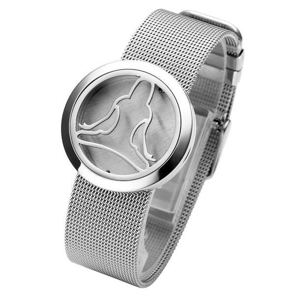 

cuff ayliss 1pc round 30mm 316l stainless steel mesh bangle essential oils locket bracelet assorted style in choice, White