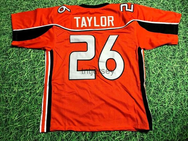 

custom sean taylor miami hurricanes jersey stitched add any name number, Black