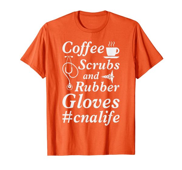 

nurse mom, coffee lover, cna nurse everyday tshirt gift idea, White;black