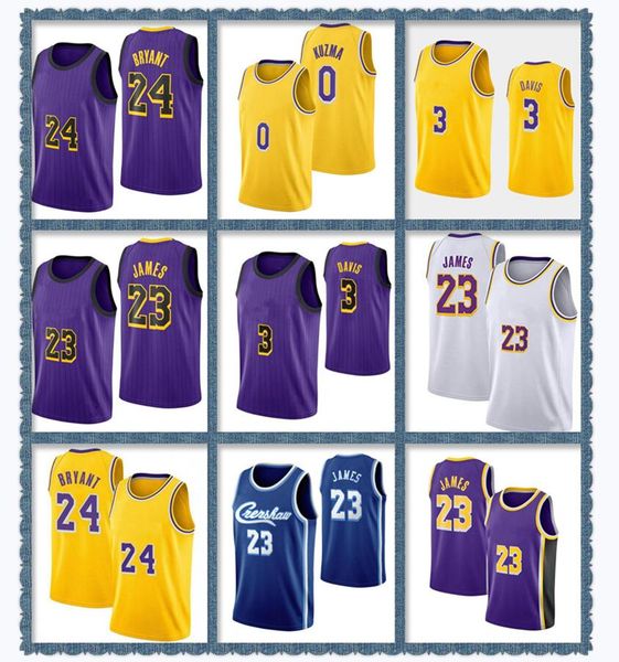 

basketball uniform3 anthony davis0 kyle kuzma, Blue;black
