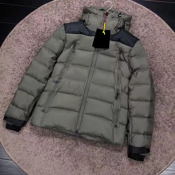 

men women designers down jacket luxury sweatshirt hoodies coats outwear multiple colour clothings highly quality branded warm coat size s-3, Black