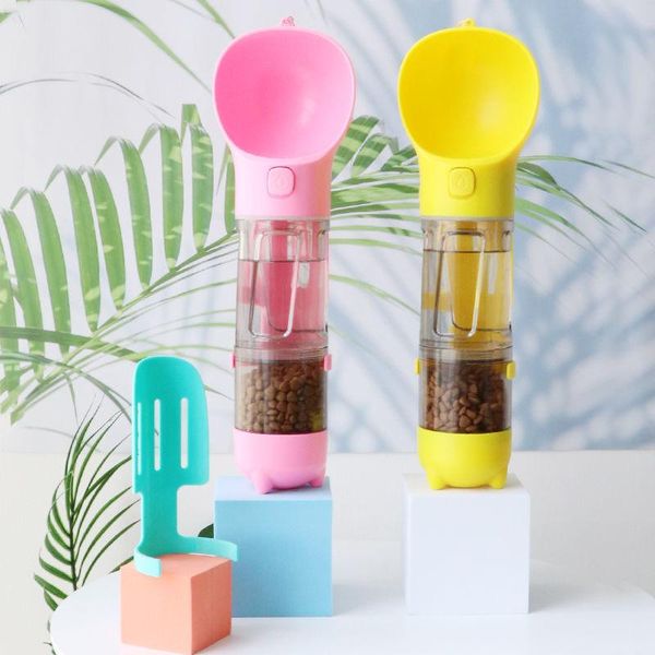 

cat bowls & feeders pet feeder dog water bottle bowl for small large dogs puppy drinking outdoor dispenser accessories