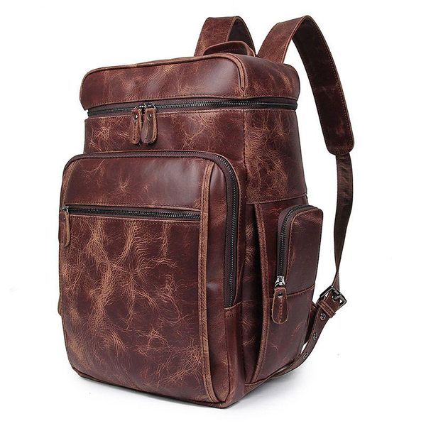

backpack j.m.d genuine leather lapbackpacks mens school big capacity tote bag 7202