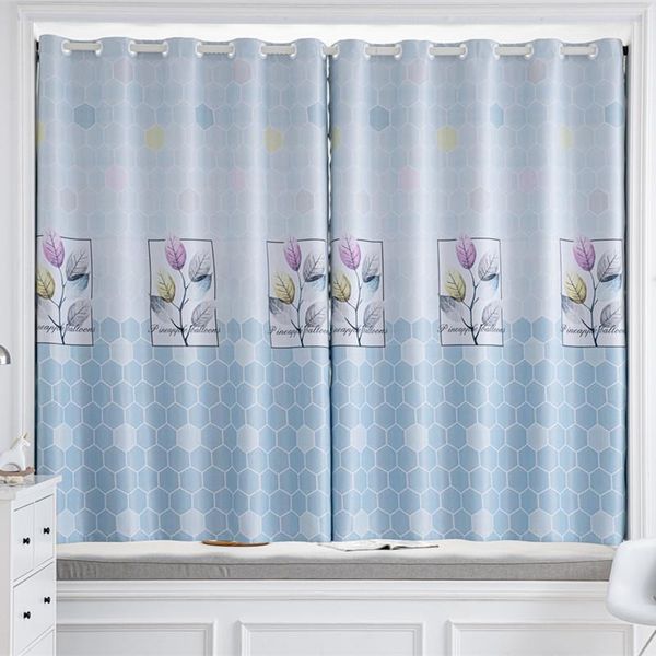

ceiling leafs printing 1pc short curtain living dining room "customise" bedroom & drapes