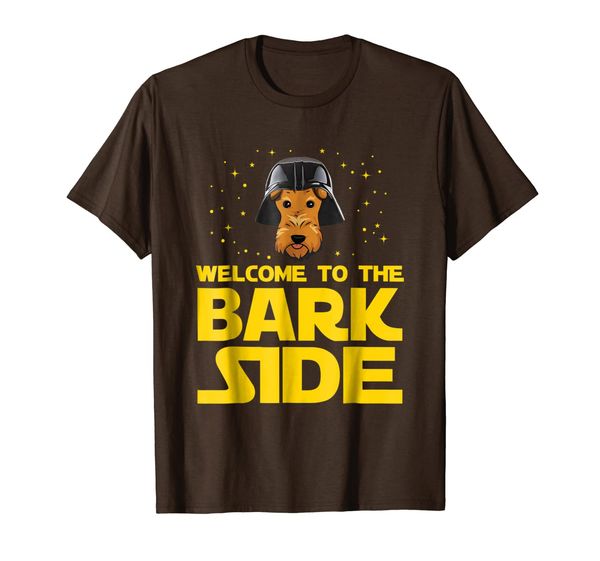

Welcome to the Bark Side of Airedale Terrier Funny T shirt, Mainly pictures