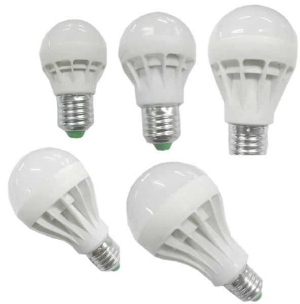 

bulbs e27 3w 5w 7w 9w 12w 15w led bulb light lamp cool / warm white ac 100-240v