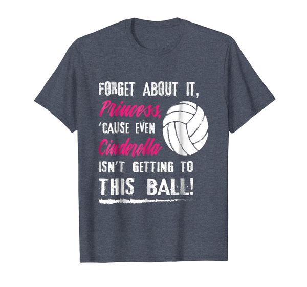 

volleyball not getting this ball princess t-shirt, White;black