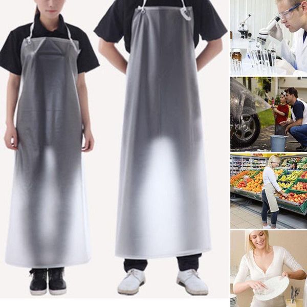 

waterproof transparent pvc apron cooking kitchen housework restaurant clean for men women delantal cocina aprons