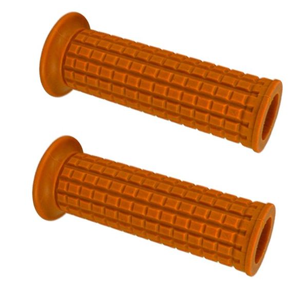 

handlebars motorcycle hand grips, non slip soft rubber open bar end thruster grips for 1inch (25mm) handlebar