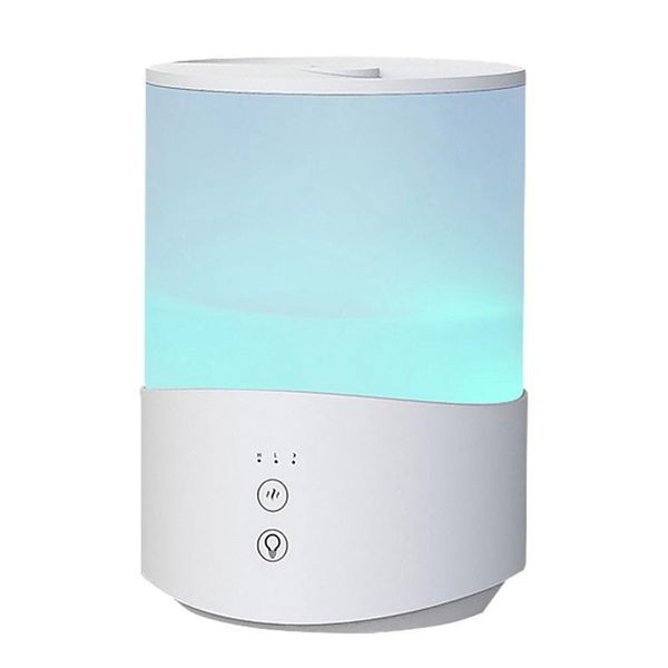 

humidifiers 2.5l bedroom humidifier, 7-color night light cold fog baby 24db, automatic shutdown us plug