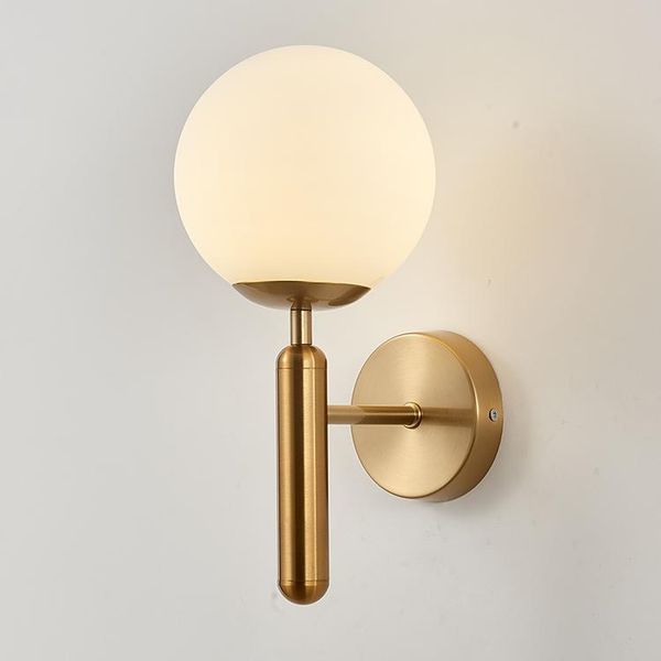 

european style creative wall lights modern glass sconce balcony bedroom bedside aisle stair home lamps