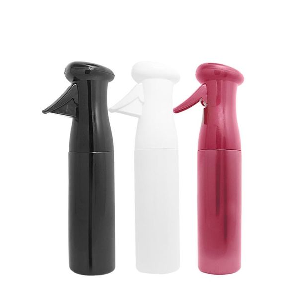 

automatic high pressure spray refillable mist bottle salon barber hairdressing sprayer watering hair tools storage bottles & jars