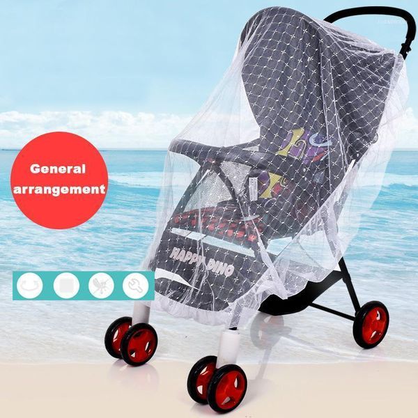 

stroller parts & accessories universal full cover trolley wheelchair child carriage white for mosquito net1